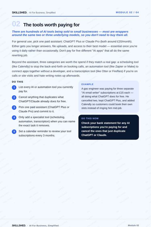 Blurred preview page from this course