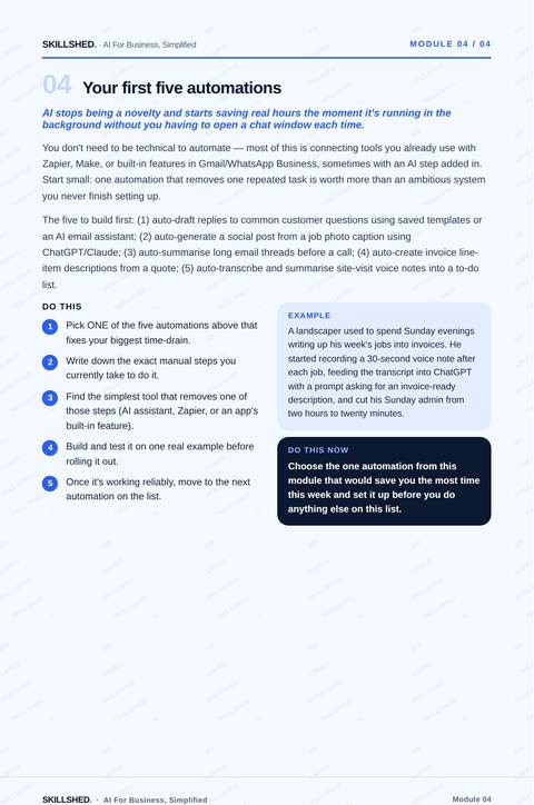 Blurred preview page from this course