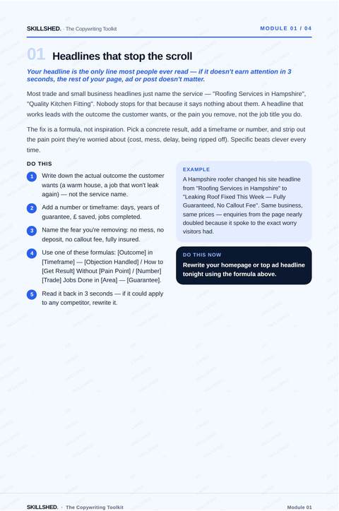 Blurred preview page from this course