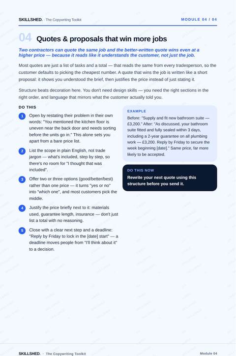Blurred preview page from this course