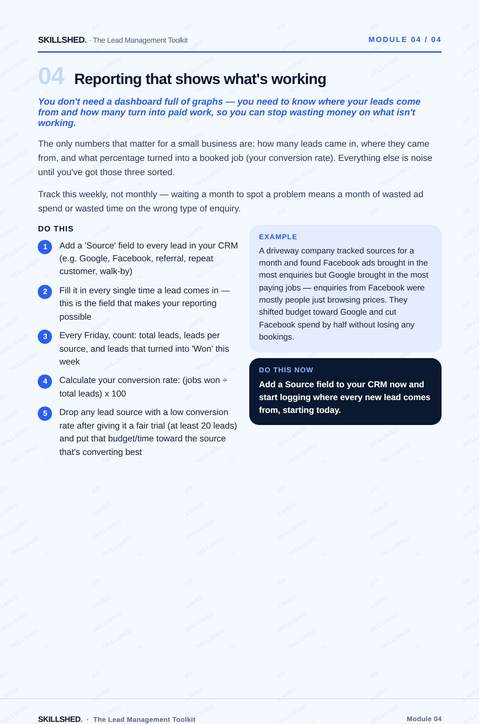 Blurred preview page from this course