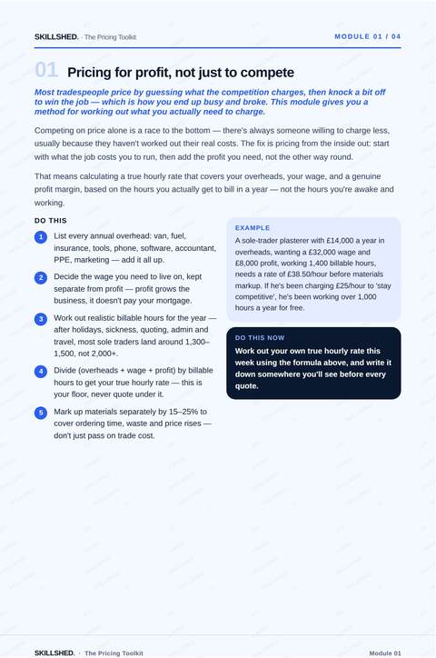 Blurred preview page from this course