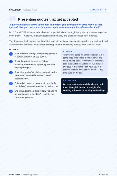 Blurred preview page from this course
