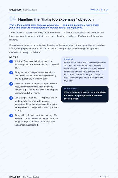 Blurred preview page from this course