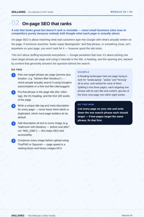Blurred preview page from this course